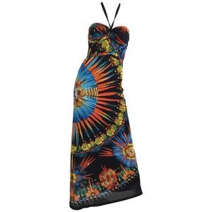 Jean Paul Gaultier Fuzzi Maxi 'Dreamcatcher' Dress